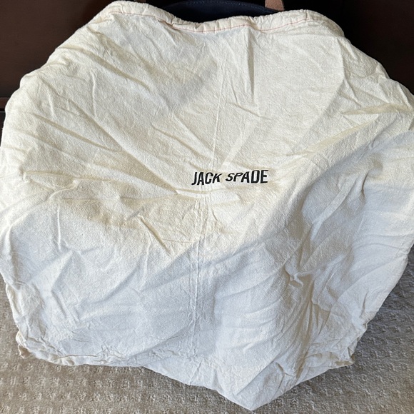 Jack Spade Men’s Navy Canvas Dipped Tote Bag - Picture 6 of 6